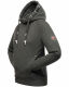 Navahoo Liebesmäuschen Damen Hoodie D.Grau-Mel-Gr.L