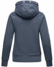 Navahoo Liebesmäuschen Damen Hoodie Blau-Mel-Gr.XL
