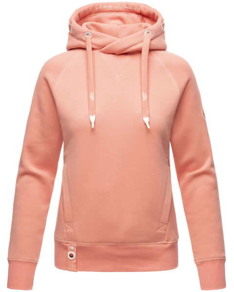 Navahoo Liebesmäuschen Damen Hoodie Apricot-Gr.XL