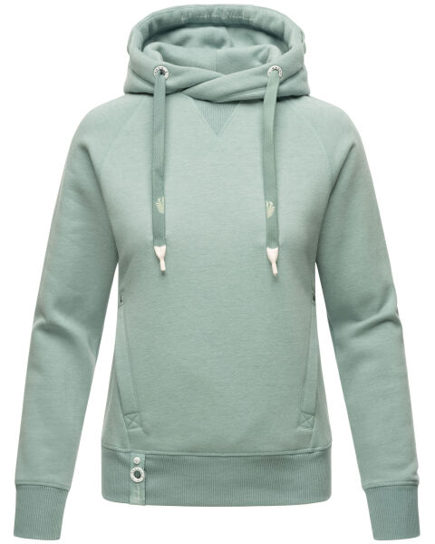 Navahoo Liebesmäuschen Damen Hoodie Mint-Mel-Gr.XL