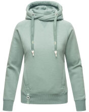 Navahoo Liebesmäuschen Damen Hoodie Mint-Mel-Gr.XL