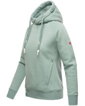 Navahoo Liebesmäuschen Damen Hoodie Mint-Mel-Gr.XL