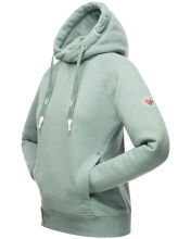 Navahoo Liebesmäuschen Damen Hoodie Mint-Mel-Gr.XL