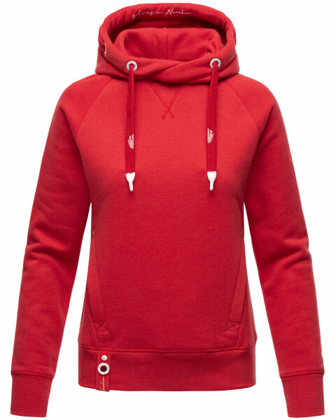 Navahoo Liebesmäuschen Damen Hoodie Rot-Gr.XL