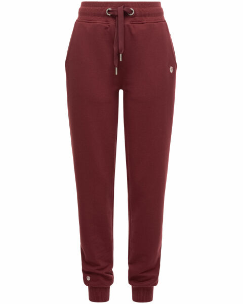 Navahoo Schmusekaetzchen Damen Jogginghose Bordeaux-Gr.XS