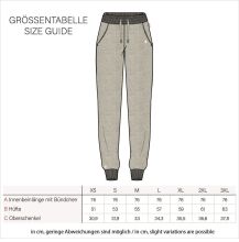 Navahoo Schmusekaetzchen Damen Jogginghose Bordeaux-Gr.3XL