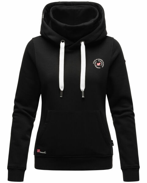 Marikoo Chihiroo Damen Hoodie Schwarz-Gr.XS