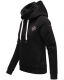 Marikoo Chihiroo Damen Hoodie Schwarz-Gr.XS