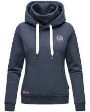 Marikoo Chihiroo Damen Hoodie Blau-Mel.-Gr.XS