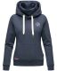 Marikoo Chihiroo Damen Hoodie Blau-Mel.-Gr.XS