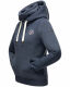 Marikoo Chihiroo Damen Hoodie Blau-Mel.-Gr.XS