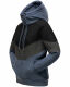 Navahoo Honigperle Damen Sweatjacke Blau-Mel.-Gr.XL