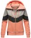 Navahoo Honigperle Damen Sweatjacke Apricot-Gr.XL