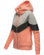 Navahoo Honigperle Damen Sweatjacke Apricot-Gr.XL