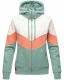 Navahoo Honigperle Damen Sweatjacke Mint-Mel.-Gr.S