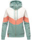 Navahoo Honigperle Damen Sweatjacke Mint-Mel.-Gr.XL
