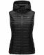 Marikoo Hasenpfote Damen Weste B915 Schwarz Größe XS - Gr. 34
