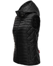 Marikoo Hasenpfote Damen Weste B915 Schwarz Größe XL - Gr. 42