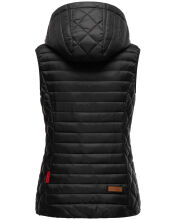 Marikoo Hasenpfote Damen Weste B915 Schwarz Größe XL - Gr. 42