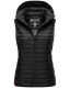 Marikoo Hasenpfote Damen Weste B915 Schwarz Größe XL - Gr. 42