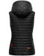 Marikoo Hasenpfote Damen Weste B915 Schwarz Größe XL - Gr. 42