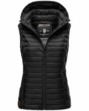 Marikoo Hasenpfote Damen Weste B915 Schwarz Größe XXXL - Gr. 46