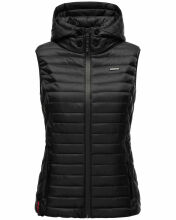 Marikoo Hasenpfote Damen Weste B915 Schwarz Größe XXXL - Gr. 46