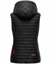 Marikoo Hasenpfote Damen Weste B915 Schwarz Größe XXXL - Gr. 46