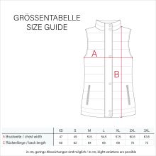 Marikoo Hasenpfote Damen Weste B915 Rot Größe XS - Gr. 34