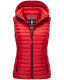 Marikoo Hasenpfote Damen Weste B915 Rot Größe XS - Gr. 34