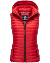 Marikoo Hasenpfote Damen Weste B915 Rot Größe XL - Gr. 42