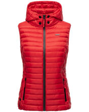 Marikoo Hasenpfote Damen Weste B915 Rot Größe XXXL - Gr. 46