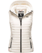 Marikoo Hasenpfote Damen Weste B915 Weiss Größe XS - Gr. 34