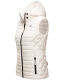 Marikoo Hasenpfote Damen Weste B915 Weiss Größe XS - Gr. 34