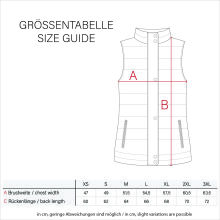 Marikoo Hasenpfote Damen Weste B915 Hellgrau Größe XL - Gr. 42