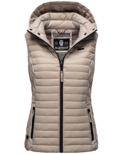 Marikoo Hasenpfote Damen Weste B915 Hellgrau Größe XXL - Gr. 44