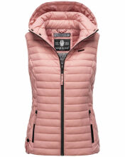 Marikoo Hasenpfote Damen Weste B915 Puder Rosa Größe XL - Gr. 42