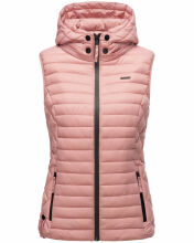 Marikoo Hasenpfote Damen Weste B915 Puder Rosa Größe XL - Gr. 42
