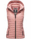 Marikoo Hasenpfote Damen Weste B915 Puder Rosa Größe XL - Gr. 42