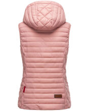 Marikoo Hasenpfote Damen Weste B915 Puder Rosa Größe XXXL - Gr. 46