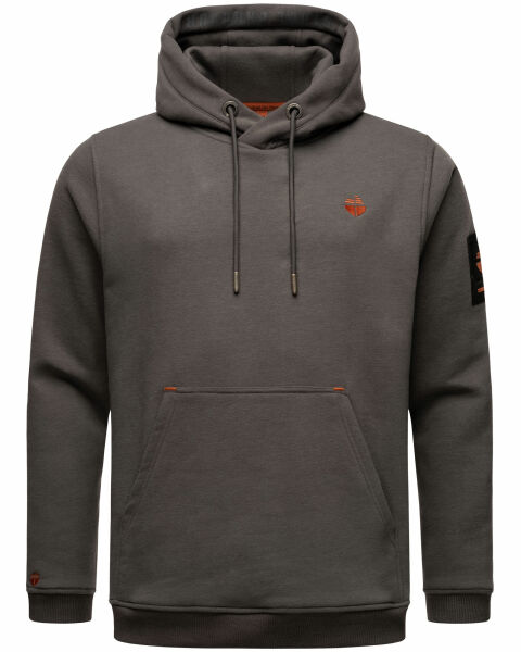 Stone Harbour Bodo Shain Herren Hoodie Dunkelgrau-Gr.S