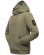 Stone Harbour Ty Trey Herren Hoodie Dus-OliveMel-Gr.L