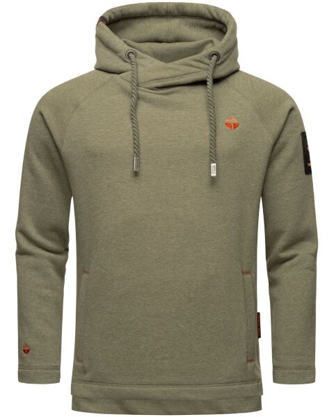 Stone Harbour Caspian Sailor Herren Hoodie Olive-Mel-Gr.M