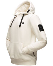 Stone Harbour Funny Finch Herren Hoodie Weiss-Gr.S