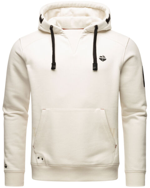 Stone Harbour Funny Finch Herren Hoodie Weiss-Gr.L