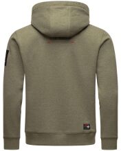 Stone Harbour Funny Finch Herren Hoodie Olive-Mel-Gr.L