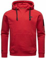 Stone Harbour Funny Finch Herren Hoodie Rot-Gr.M