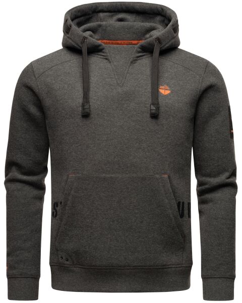 Stone Harbour Funny Finch Herren Hoodie D.Grau-Mel-Gr.XL