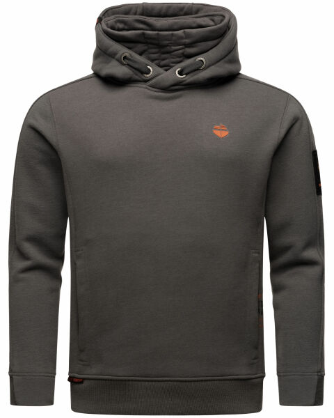 Stone Harbour Emilio Eduardo Herren Hoodie Dunkelgrau-Gr.XL