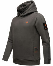 Stone Harbour Emilio Eduardo Herren Hoodie Dunkelgrau-Gr.XL